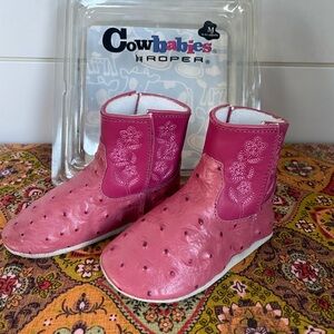 Vintage roper cowbaby boots